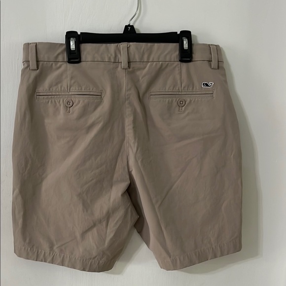 Vineyard Vines Tan Flat Front Shorts - Picture 2 of 10